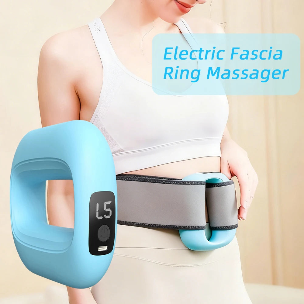 Fascia Gun Massage Ring - Deep Tissue Percussive Therapy Tool Violet Fascia Gun Tidesmit