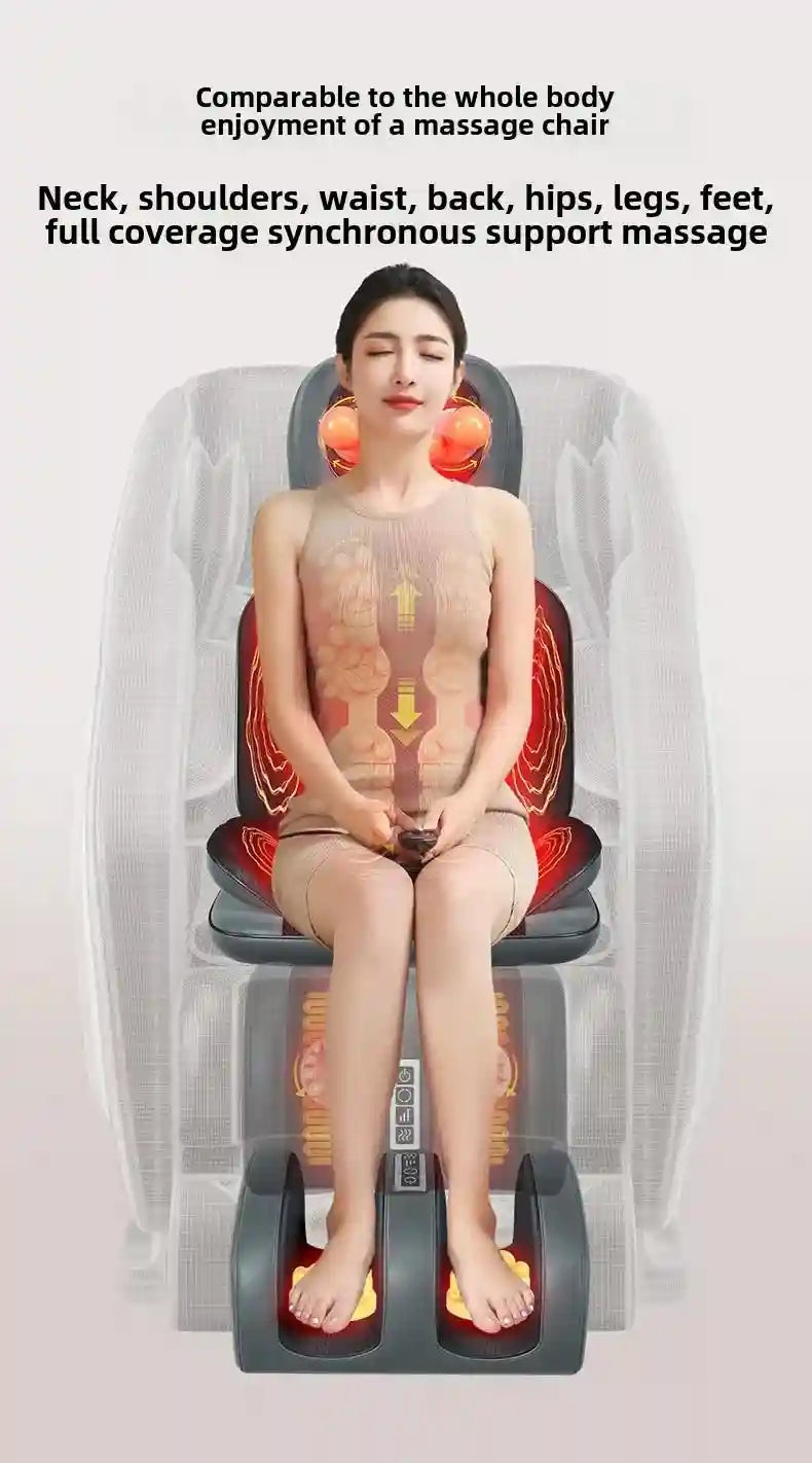 Tidesmit Full Body 5-in-1 Folding Electric Massager with Heat Therapy Massage Roller Tidesmit