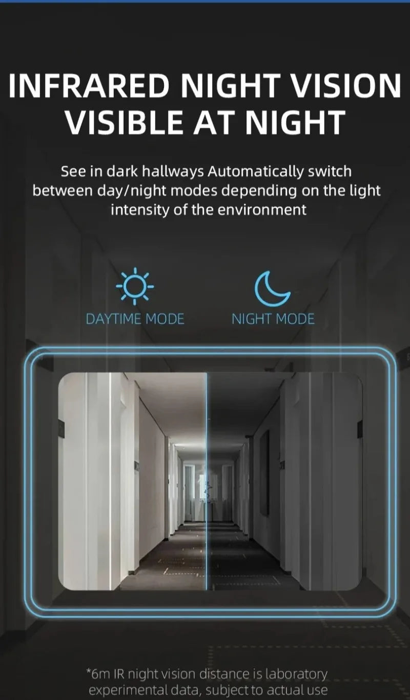 Tuya Doorbell with Solar Rain Cover Camera Wireless Video Doorbell Wifi PIR Human Body Sensing Outdoor Door Bell Video Intercom