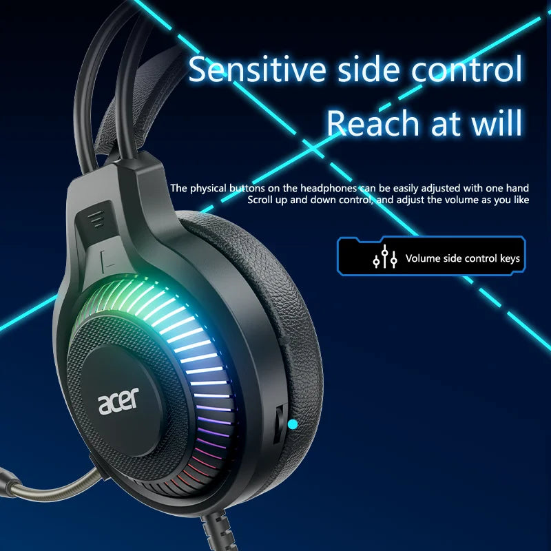 Gaming Headphones With 7.1 Surround Sound Mic for PC by Tidesmit Tidesmit