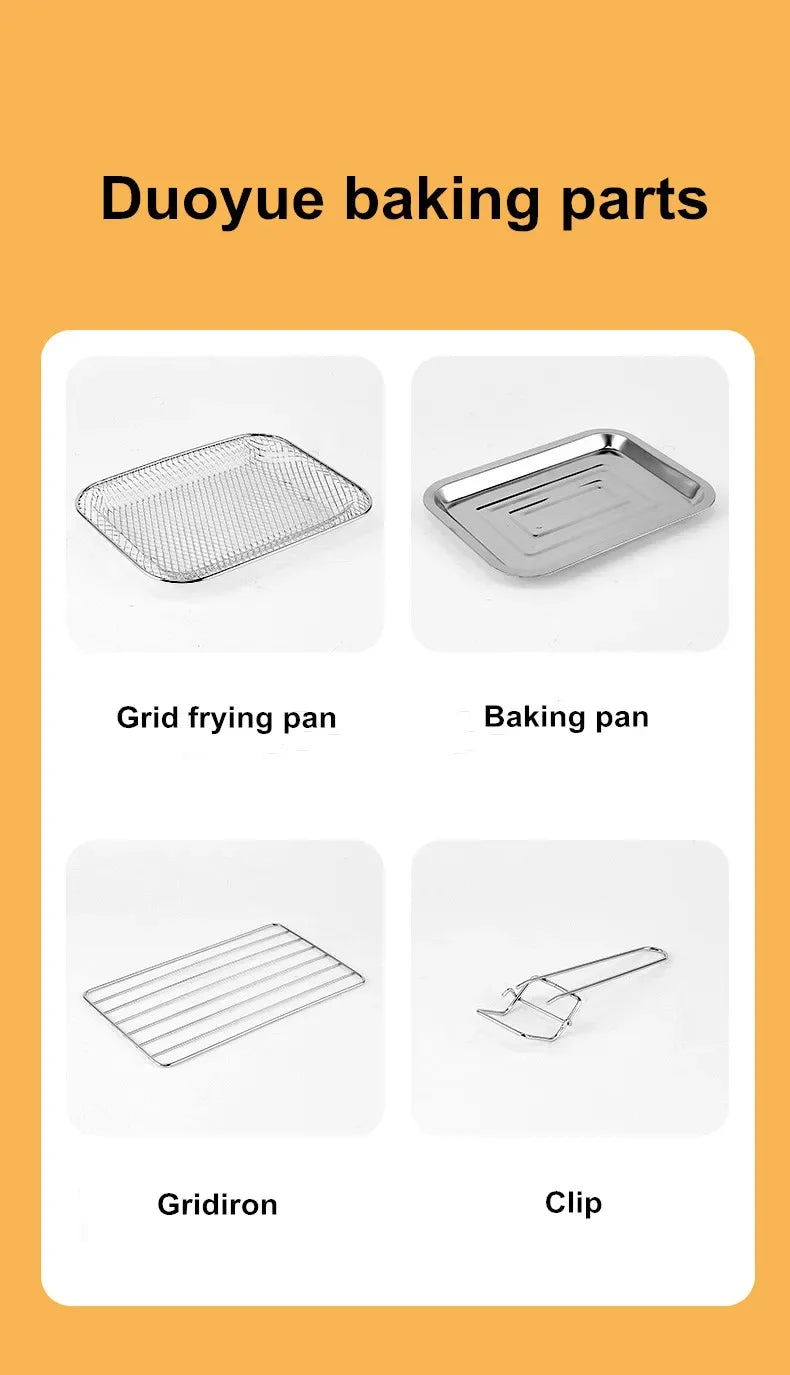 Air Fryer Household Large Capacity 15L Visual Oil Free Smart Oven Fries Machine 220V 110V US EU 1500W Chicken Frying