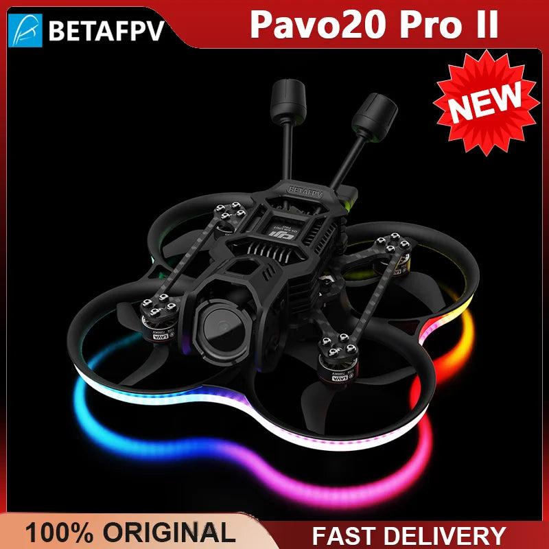 BETAFPV Pavo20 Pro II Brushless Whoop Drone - DJI O4 & ELRS 2.4G Tidesmit