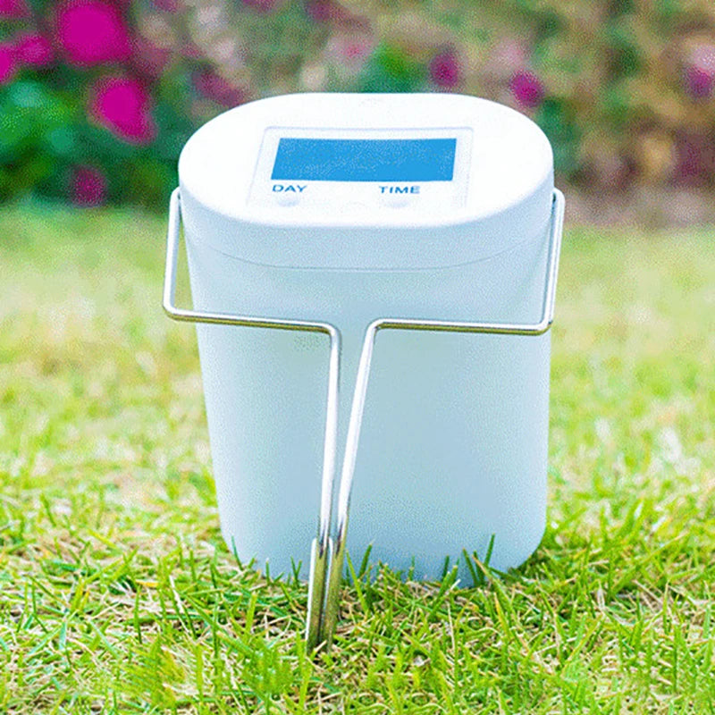 Double Pump Drip Irrigation System Intelligent Automatic Watering Timer Smart Plant Watering Device Controller Garden Use
