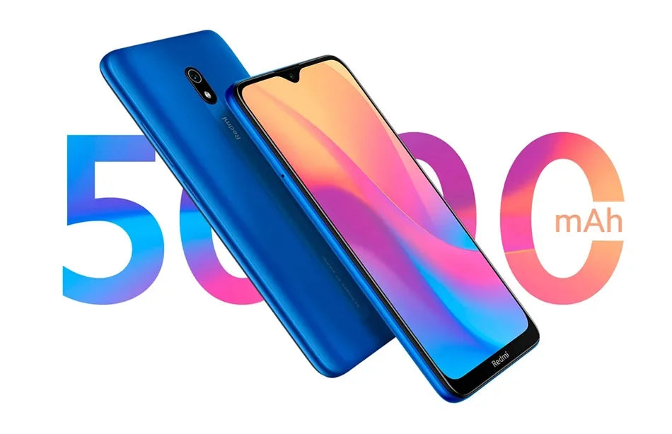 Global firmware  Xiaomi Redmi 8A smartphone 4G 64G 5000mAh 6.22inch Snapdargon 439 12MP 18W Facial recognition used phone