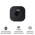 3MP 2K Tuya Window Camera,2.4GHz & 5GHz WiFi Indoor Cameras for Home Security W/Color Night Vision,Person Motion Detection,Easy