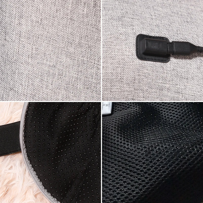 Red Light Heated Ankle Wrap for Targeted Pain Relief and Recovery Relaxation Treatment Tidesmit