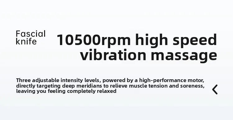 Fascia Gun Deep Tissue Massager: Rechargeable Sports Recovery Tool Fascia Gun Tidesmit
