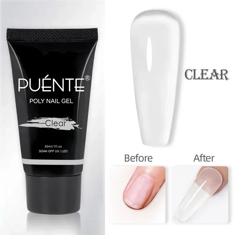3D Sculpture Gel Nail Polish 15ml - Professional Soak Off Formula Permanent Makeup Machines poly nail gel clear Tidesmit