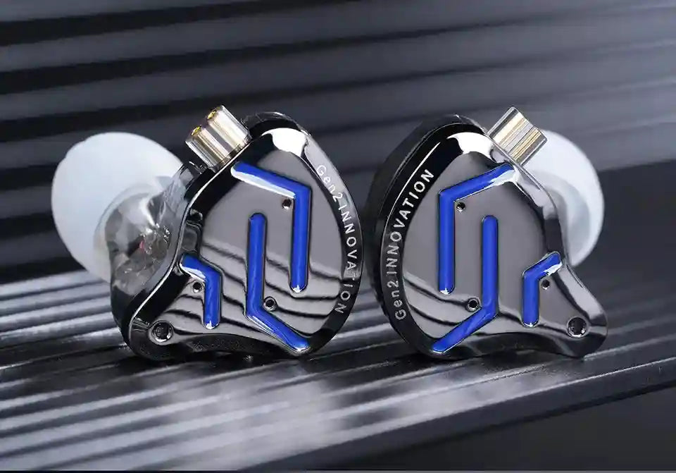 KZ ZSN Pro 2 In-Ear Monitors: Hybrid Dual Driver HiFi Audio Tidesmit
