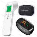 IDEABEL thermometer electronic forehead thermometer home adult children thermometer oximeter SpO2 finger Finger Pulse Oximeter