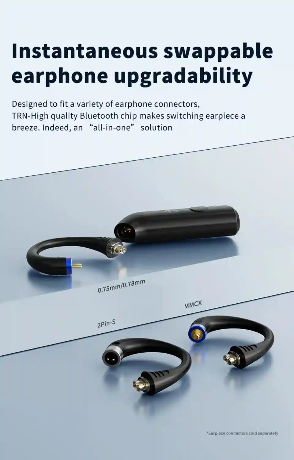 Bluetooth Earphone Upgrade Cable Module - HiFi Wireless Audio Module Tidesmit