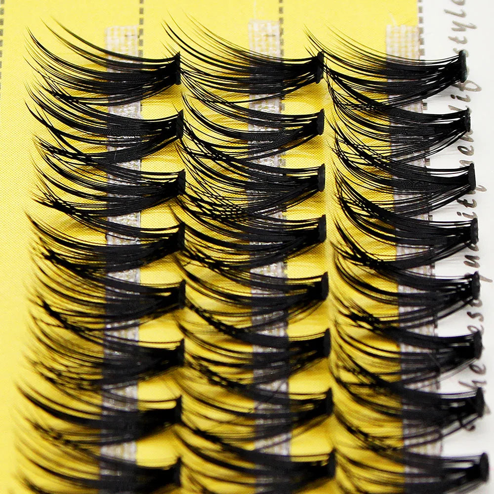 Individual Cluster 3D Volume Silk Lashes by Tidesmit False Eyelashes Tidesmit