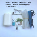 Double Pump Drip Irrigation System Intelligent Automatic Watering Timer Smart Plant Watering Device Controller Garden Use