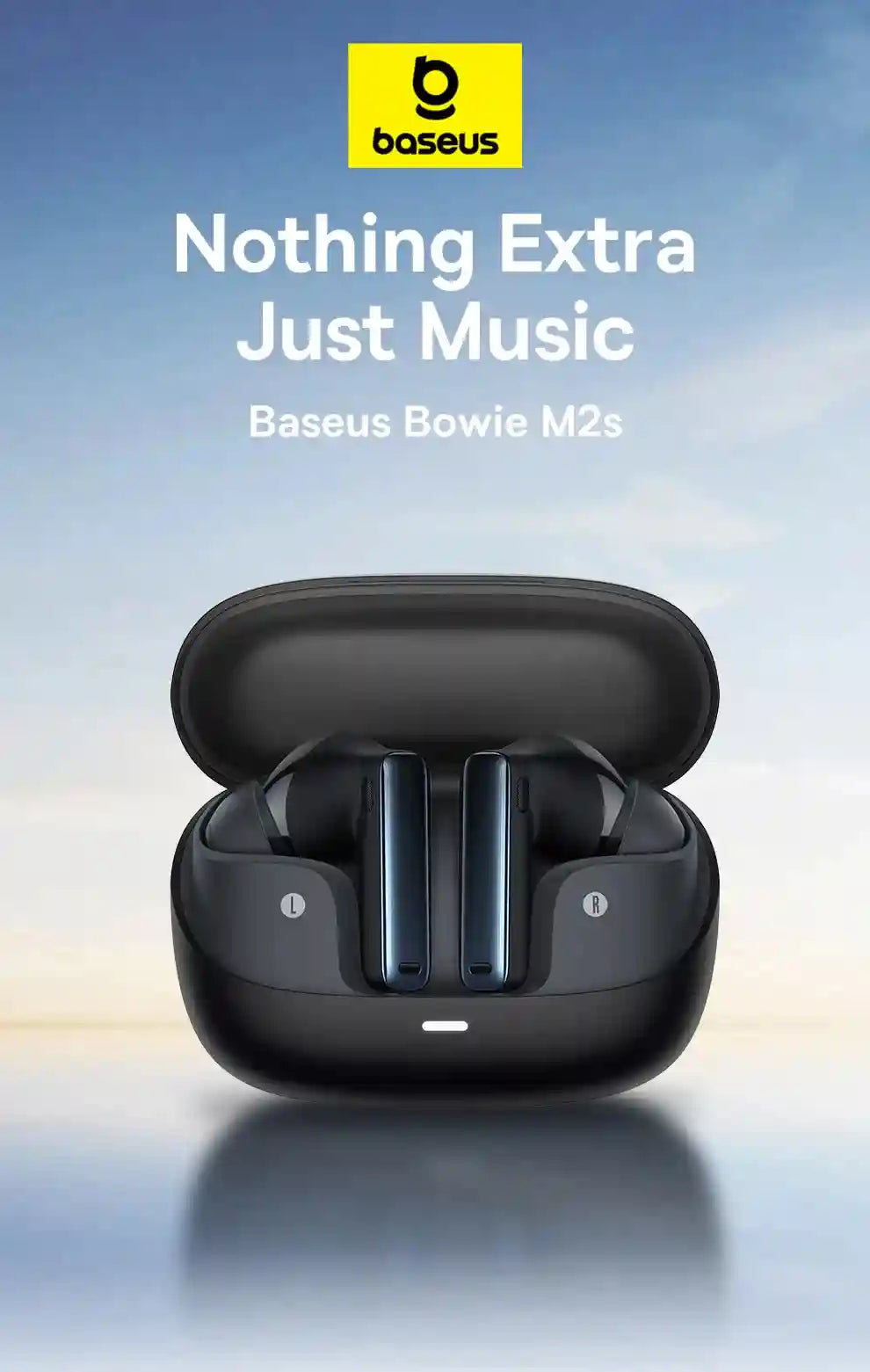 M2s Active Noise Cancelling Wireless Earbuds Bluetooth 5.3 Tidesmit
