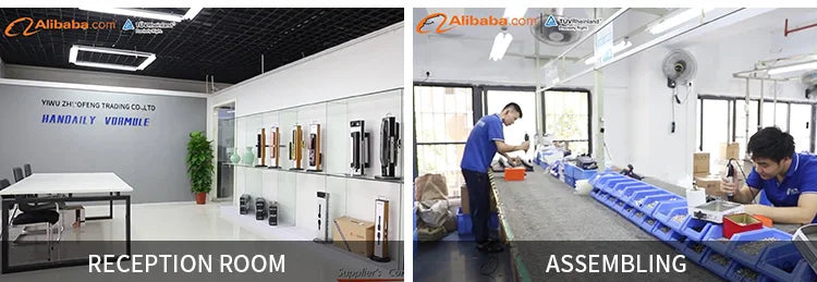 Digital Door Lock Competitive Price Fingerprint USmart Go APP Tuya Smart WiFi With Camera Smart Door Lock