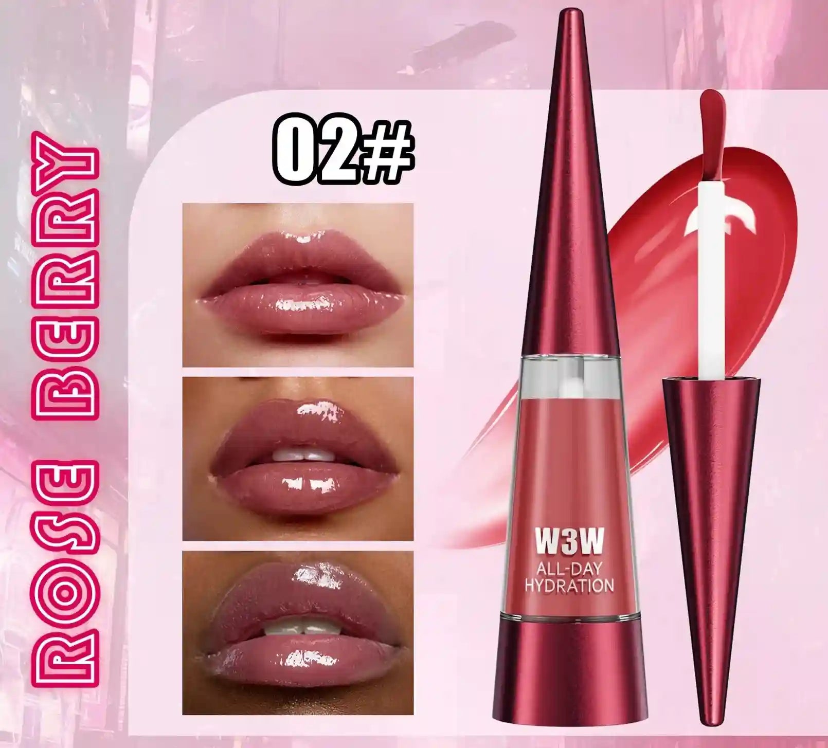 Lip Plumper Oil – Hydrating Gloss for Fuller Lips by Tidesmit Lip Care Tidesmit