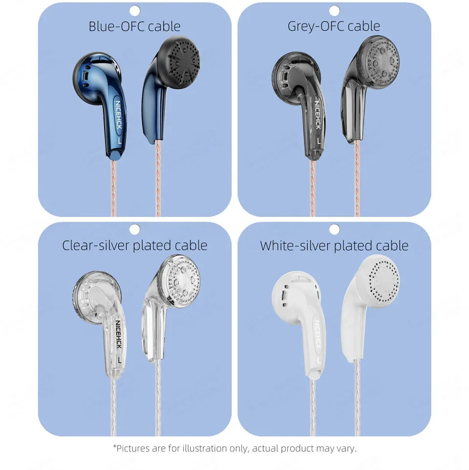 Tidesmit Wired Earbuds 15.4mm Dynamic Driver HiFi Bass Headphones Tidesmit