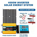 6000W Solar Generator Kit, 300W Dual-Side Panel & 100A MPPT Smart Controller for Farm, RV, Camping, Off-Grid & Emergency