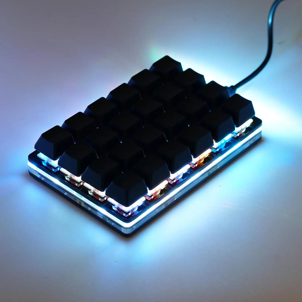 Mini USB Custom Mechanical Keyboard 2/4/6/7/8/9/12/16/24 Keys Gaming Keyboard Sayo Device Shortcut Programmable Keypad Keys New