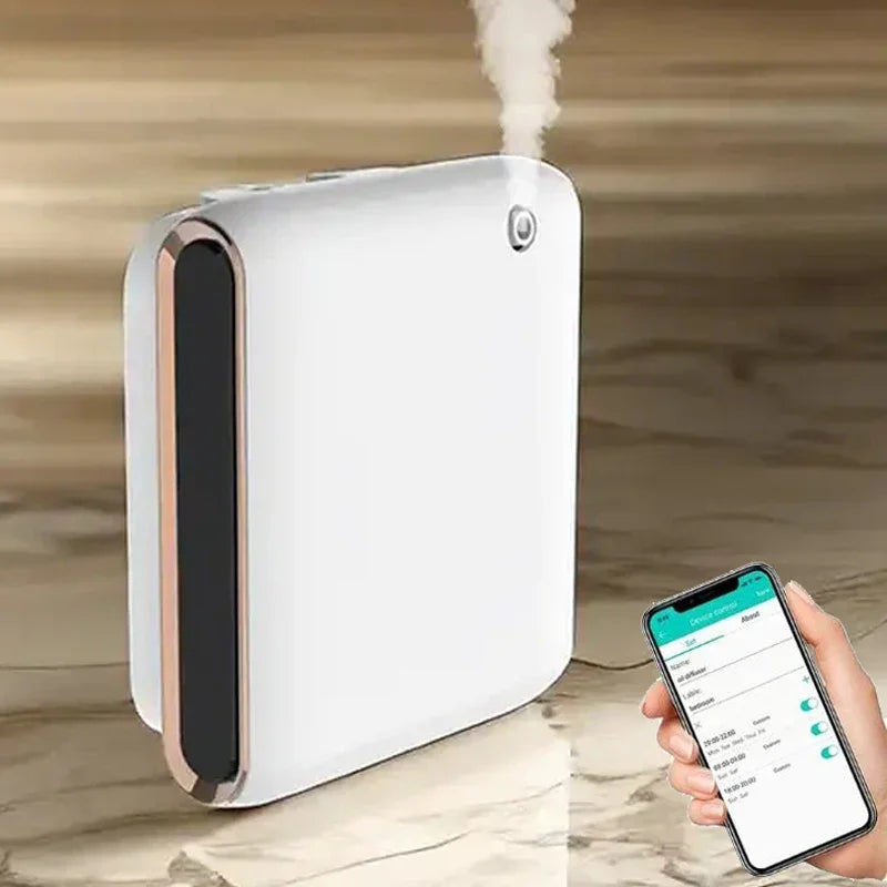 Waterless Essential Oils Diffuser Bluetooth Smell Distributor Smart Scent Air Machine Electric Smell for Home Freshener Device