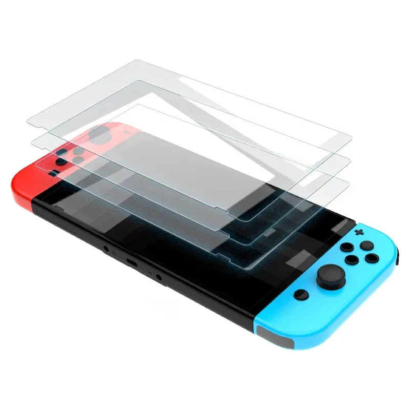 Nintendo Switch Screen Protector - 9H Tempered Glass Anti-Scratch Film Tidesmit