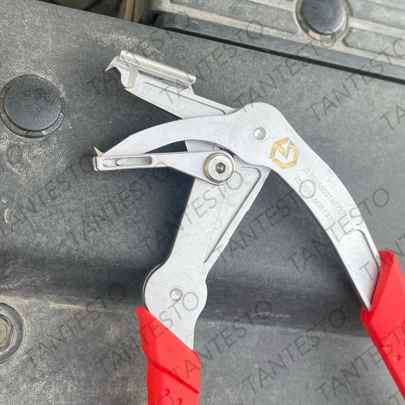 Car Clip Removal Pliers Plastic Rubber Round Nail Fastener Remover Tool for Car Interior Door Panel Chassis Trunk Repair Tool