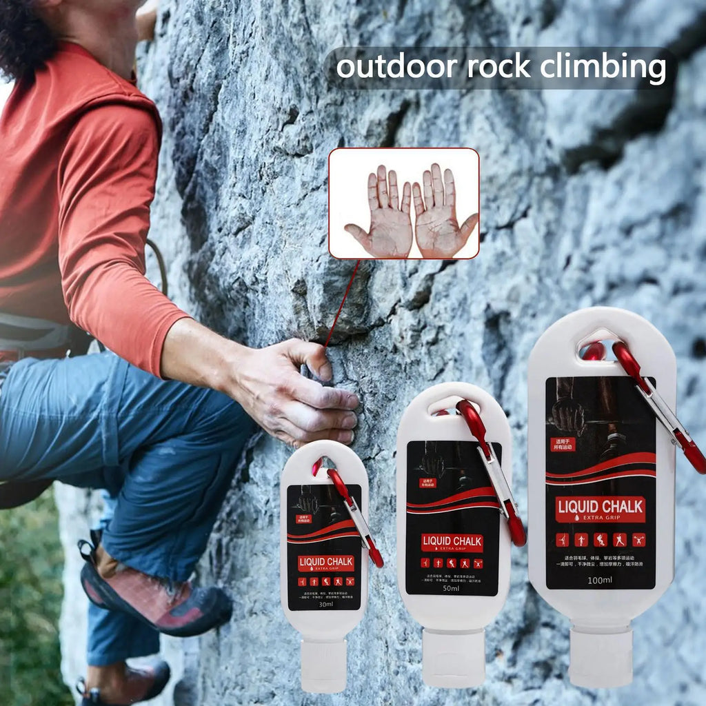Sports Liquid Magnesium Powder 30ml/50ml/100ml Sweat-Resistant Workout Grip Powder Anti-slip Fitness Lifting Grip C Halk