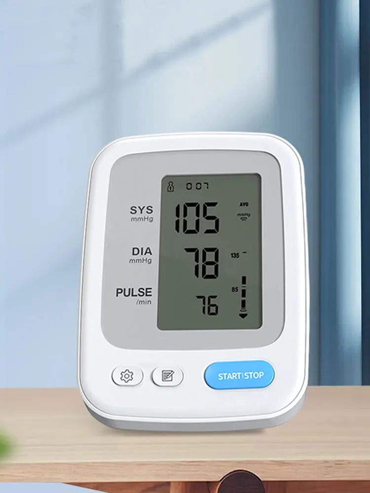 JianYouCare Portable Digital Upper Arm Blood Pressure Monitor Medical Tonometer Sphygmomanometer Heart Rate device Tensiometer