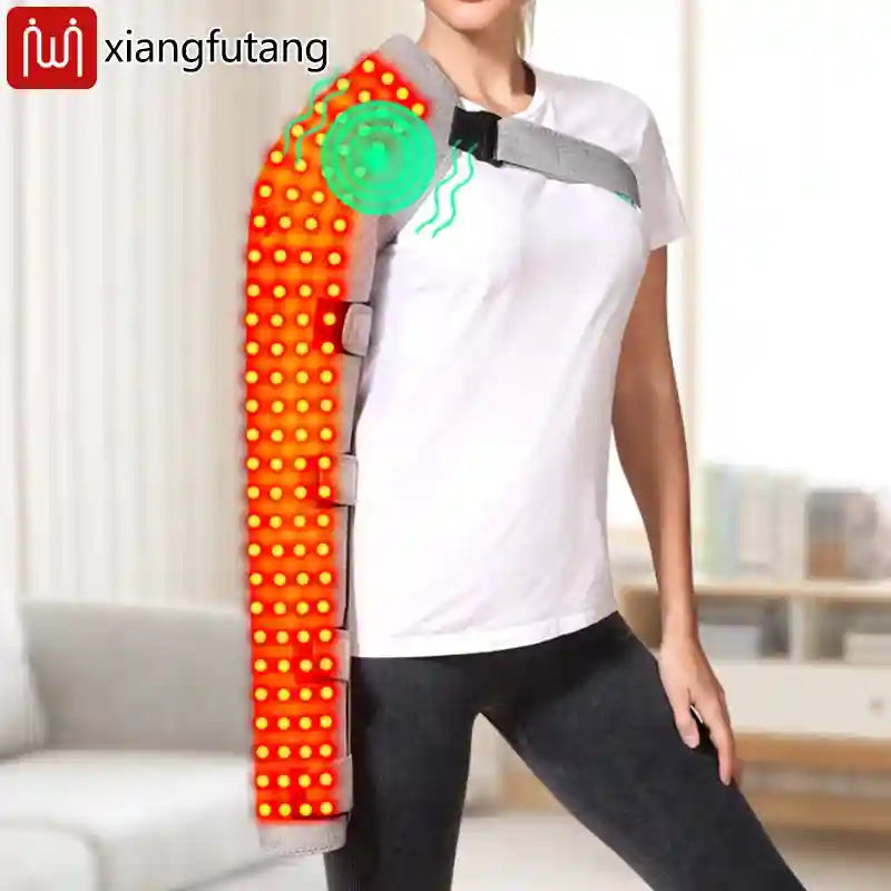 Red Light Heating Arm Wrap for Targeted Muscle Relief - Tidesmit Massage Cushion Tidesmit