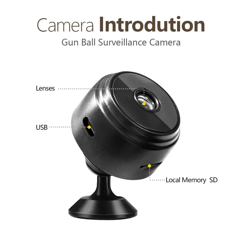 A9 Mini IP Camera Mobile 1080P HD Wifi Surveillance Cameras Sensor Camcorder Web Video Smart Home Safety Wireless Security Camer