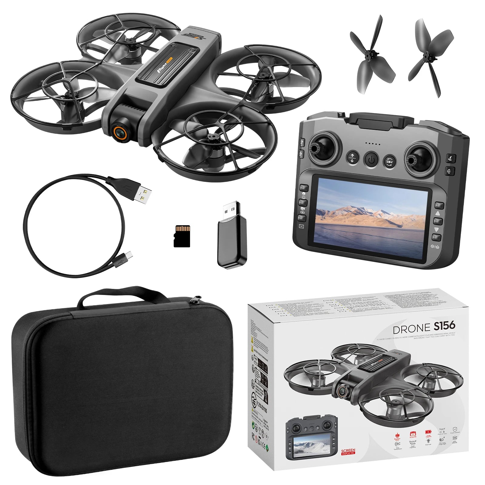 GPS Drone 8K Dual Camera with Obstacle Avoidance - Tidesmit Tidesmit