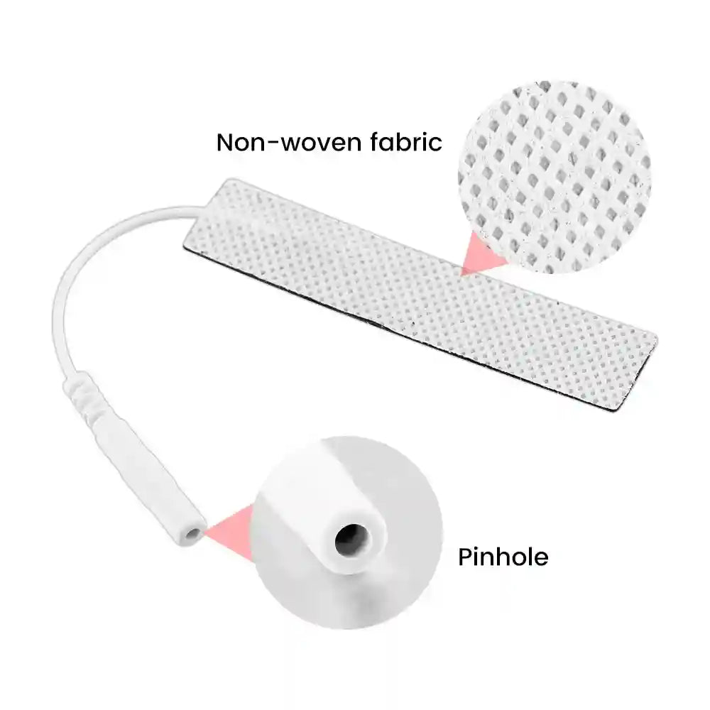 TENS Unit Electrode Replacement Pads - Medical Grade Self-Adhesive Set Massage Roller Tidesmit