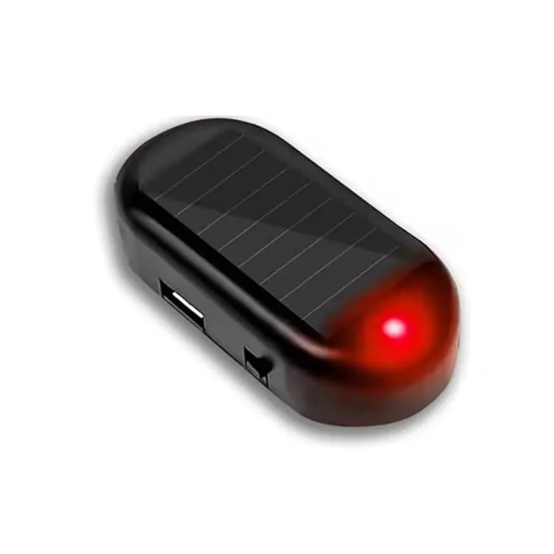 Solar Car Fake Security Light - Wireless LED Anti-Theft Warning System Red-1Pcs Tidesmit