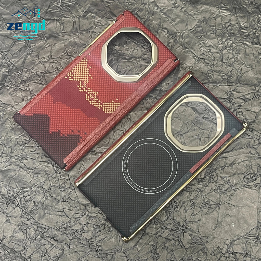 Huawei Mate XT Magnetic Aramid Fiber Case - Slim Military-Grade Cover Tidesmit