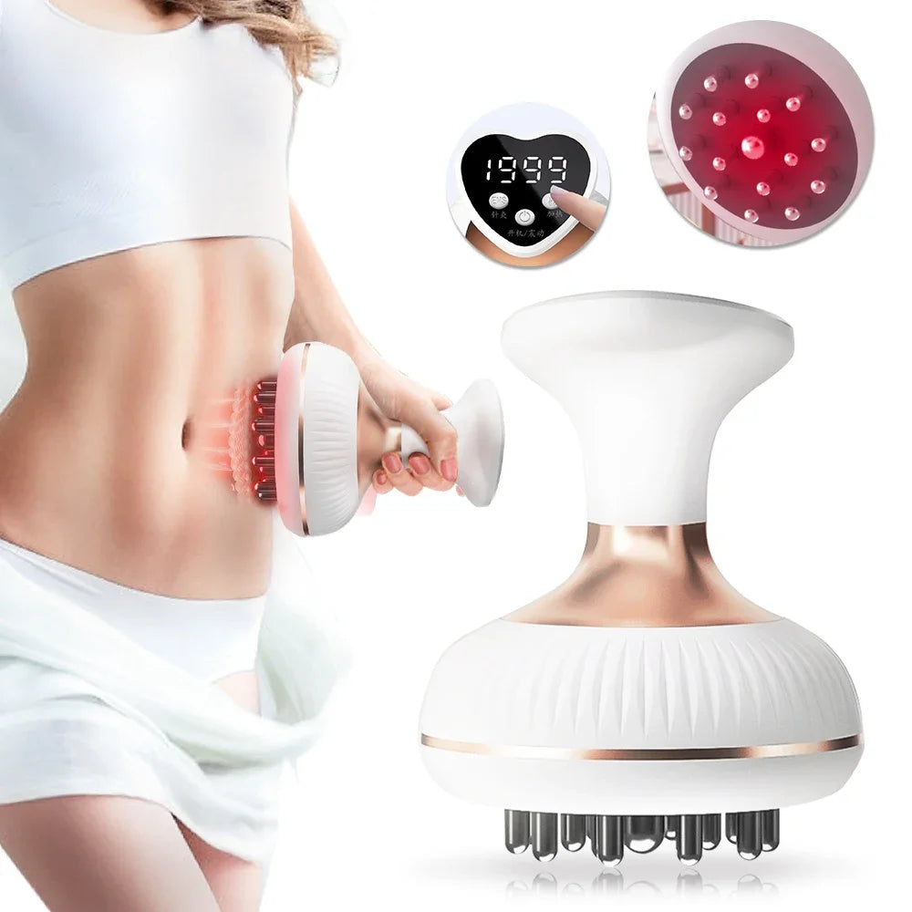 Tidesmit Electric Massager with Heat and Red Light Therapy - 3 Colors Body Shaping Massage Equipment Tidesmit