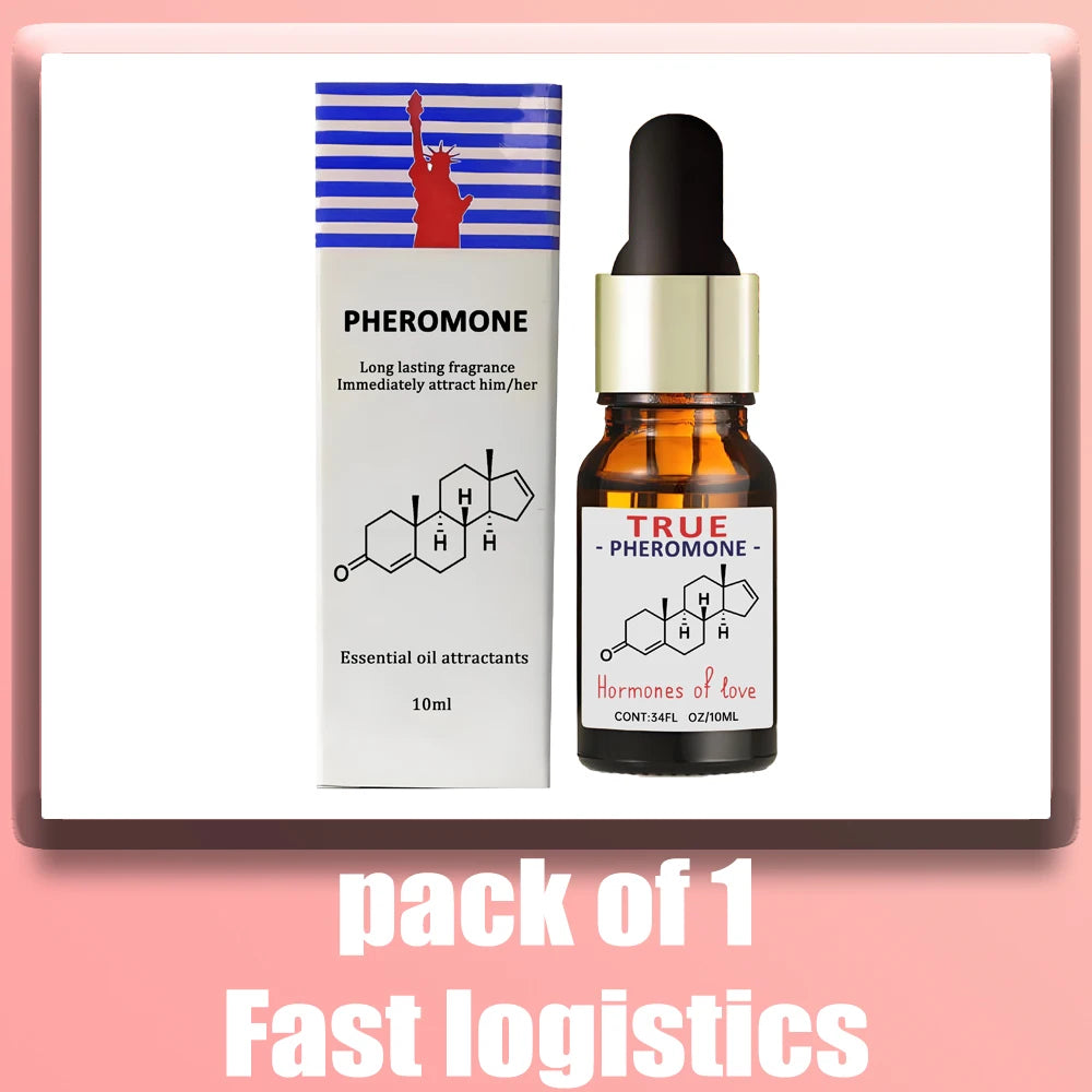 Pheromone Oil for Men - Long-Lasting Scent for Natural Attraction Scrubs Treatments 1PC Tidesmit