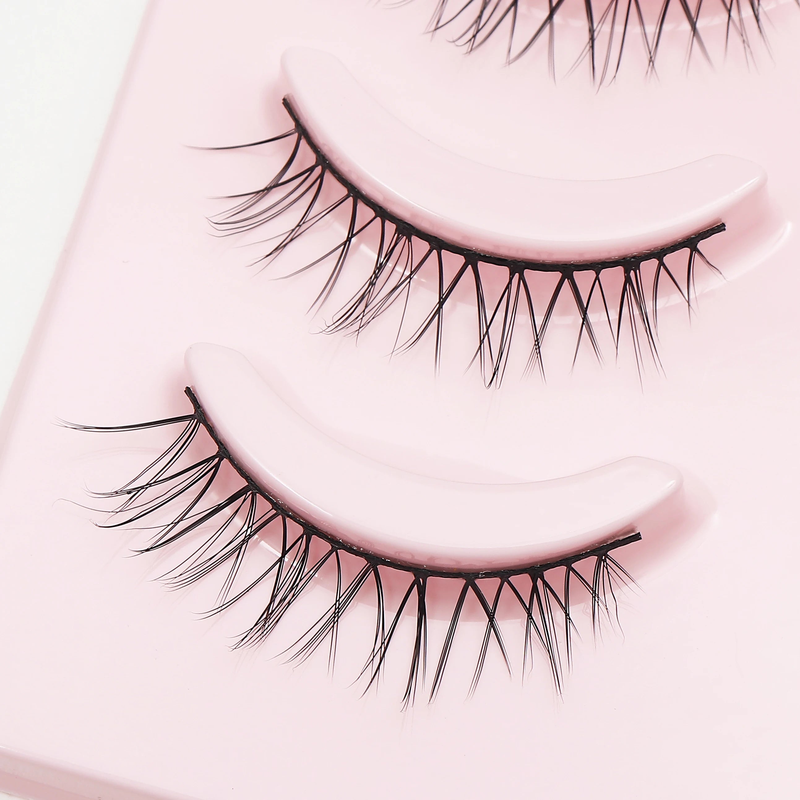 Anime Manga False Eyelashes - Natural Wispy Faux Lashes - 5 Pairs Set False Eyelashes Tidesmit