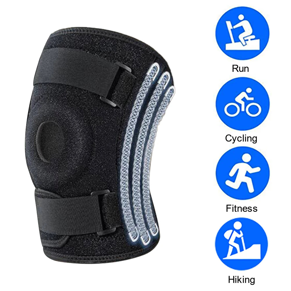 Plus Size Knee Brace 8XL Adjustable Compression Band for Arthritis & Meniscus Tear Support Stable for Men And Women
