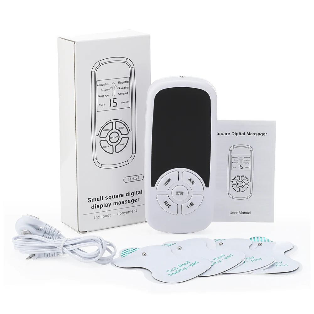 Electric Muscle Stimulator for Pain Relief - 6 Mode Wellness Device Relaxation Treatment Tidesmit