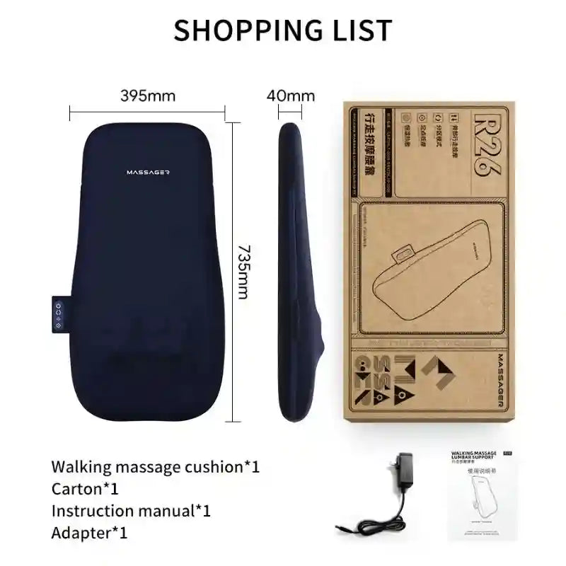 Electric Massager with Heat for Deep Tissue Muscle Relief - Tidesmit Massage Roller Tidesmit