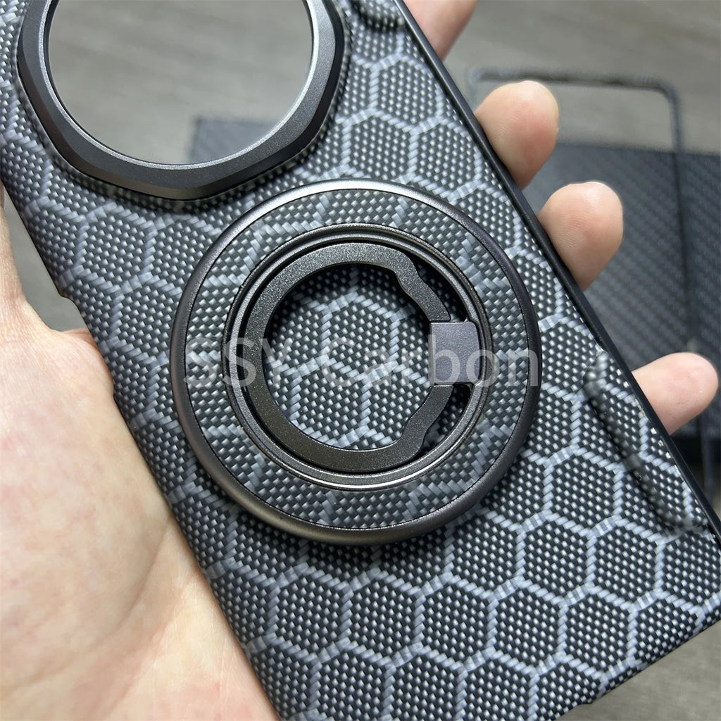 Honor Magic V3 Carbon Fiber Case | Slim Shock-Absorbing Magnetic Cover Tidesmit