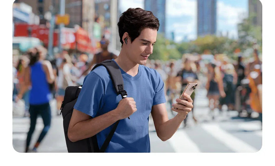 Baseus EP10 Pro ANC Earbuds Wireless Bluetooth 6.0 Earphones 50dB Realtime Adaptive Headphones 6 Mic Hi-Res LDAC IP55 Ear buds Tidesmit