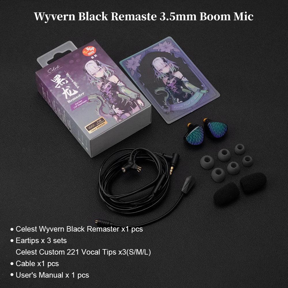 Celest Wyvern Wired In-Ear Monitors | 10mm LCP Driver | Tidesmit Tidesmit