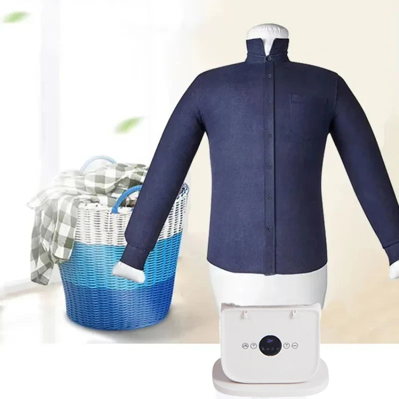 Tidesmit portable folding ironing machine drying clothes and shoes with compact heating technology side view