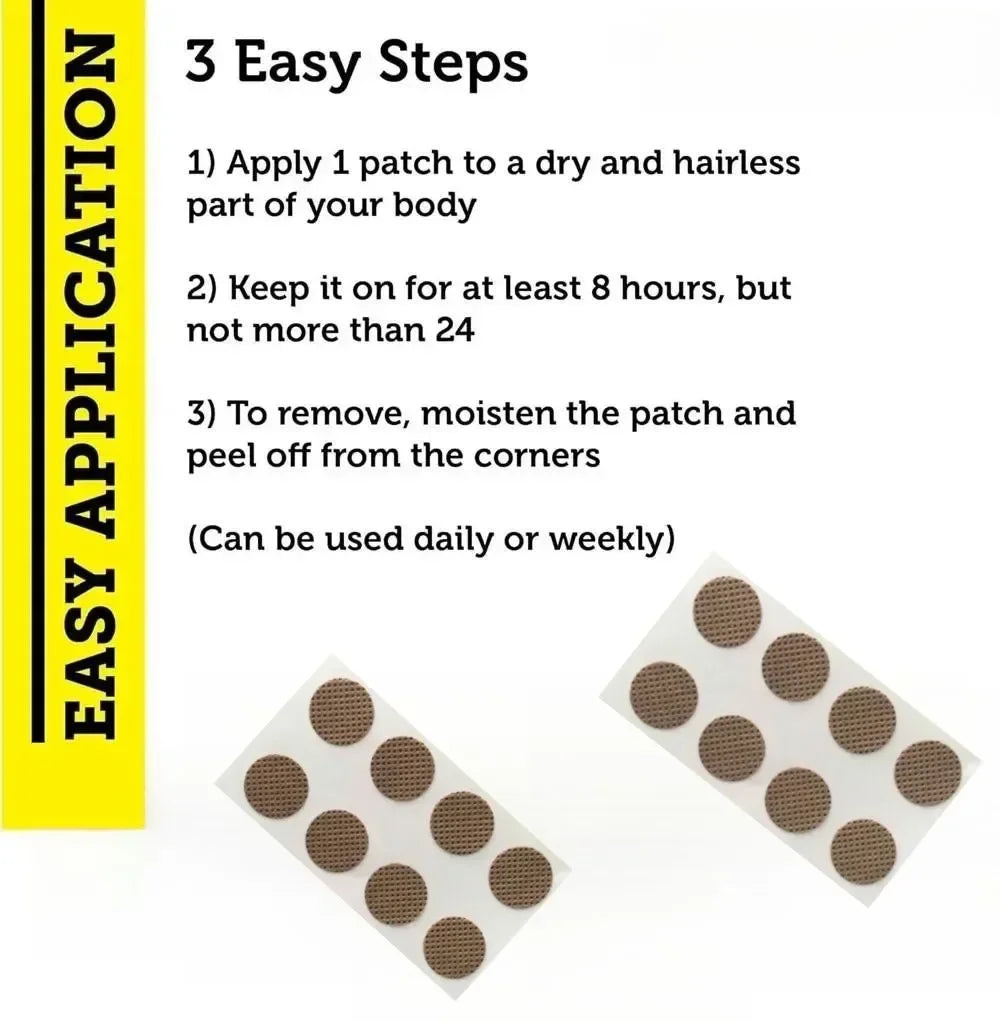 30 Patches Vitamin 2 B12 Energy Transdermal Patches