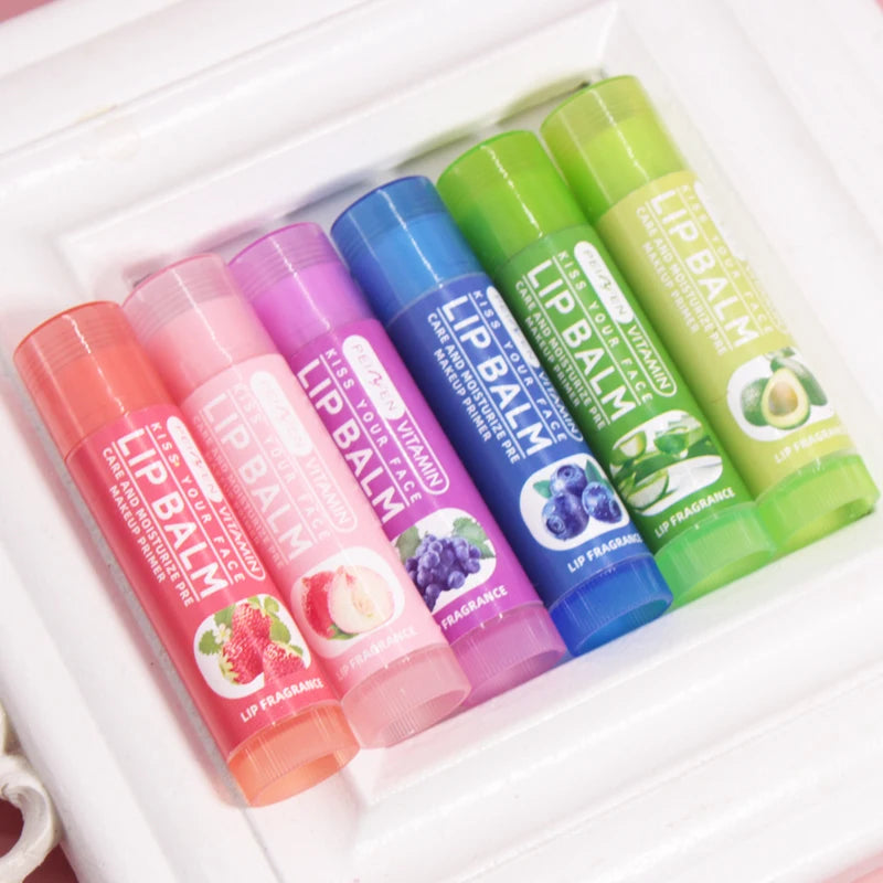 Tidesmit 6-Pack Fruit Flavored Lip Balm Set - Cruelty-Free Lip Care Lip Care Tidesmit