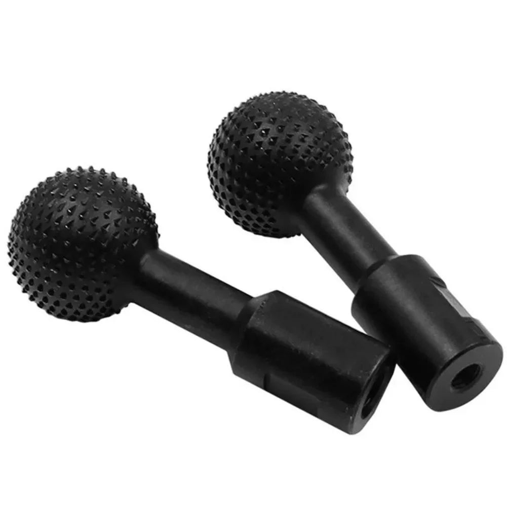 10/14MM Angle Grinder Spherical Spindle Rotating Wood Carving Polishing Engraving Drill Ball Chisel Grinding Woodworking Tool