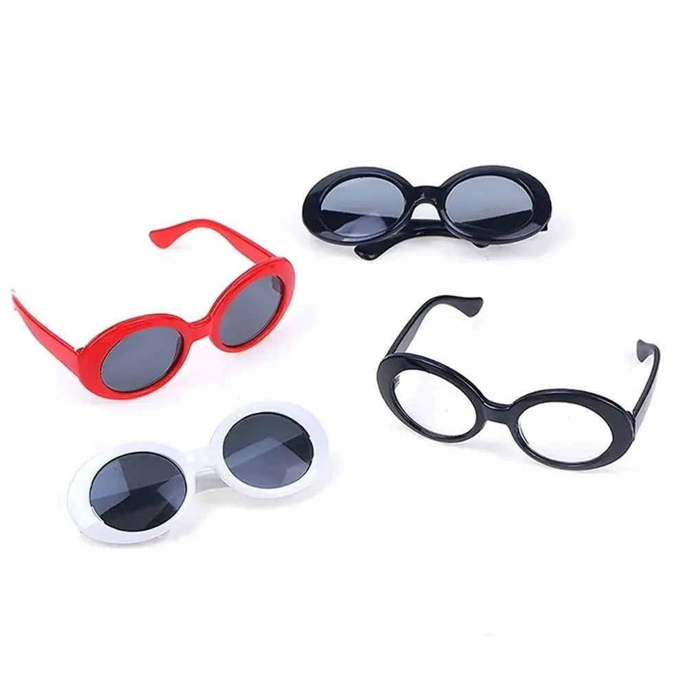 For Blythe Doll Cool Glasses Pet Sunglasses 20cm Dolls Eyeglasses Dress Up Photo Props Doll Accessories Mini