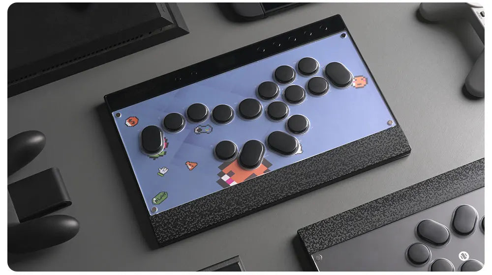 Haute42 C16 Magnetic Leverless Hitbox Controller Stickless Arcade Controller Keyboard For PC/ PS5/PS4 Hitbox Fighting Stick