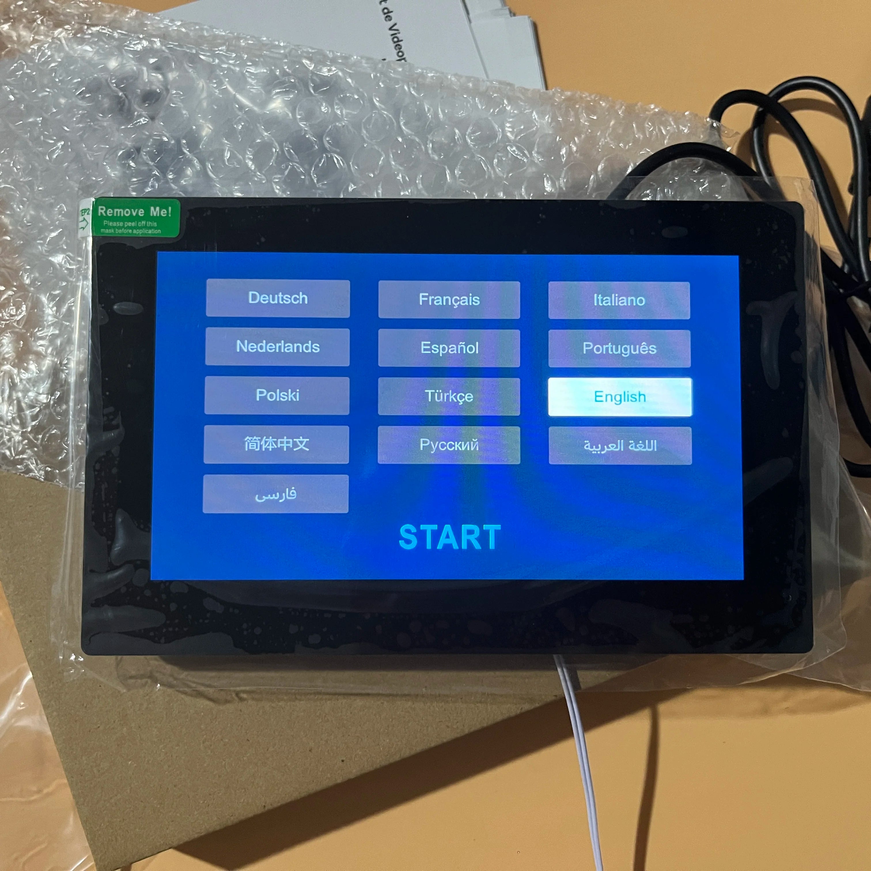 7inch Visiophone 2 Wire Video Porter Doorbell Camera WiFi Intercom System Wireless Video Ringtone Doorphone Tuya Password Unlock